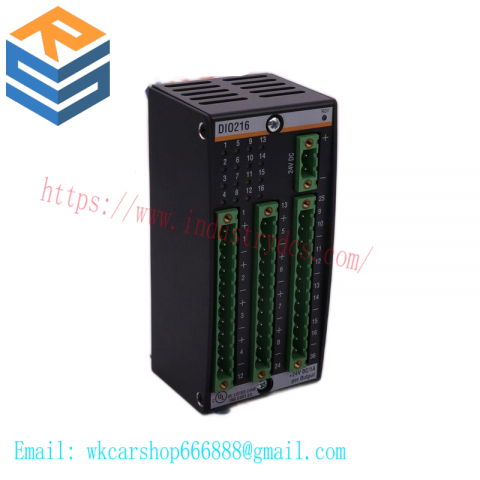 BACHMANN DIO216: High-Performance Digital I/O Module, 16 Channels, PLC Compatibility