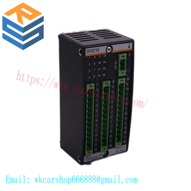 BACHMANN DIO216: High-Performance Digital I/O Module, 16 Channels, PLC Compatibility
