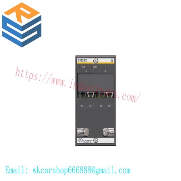 Bachmann FM212: FASTBUS Master Module with 2 Fiber Optic Interfaces