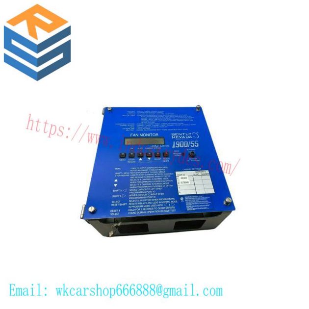BENTLY 1900/55 Industrial Vibration Monitoring System