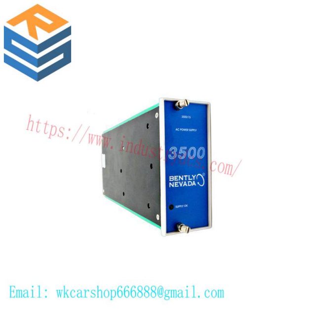 BENTLY 3500/15 127610-01 Vibration Monitoring Module