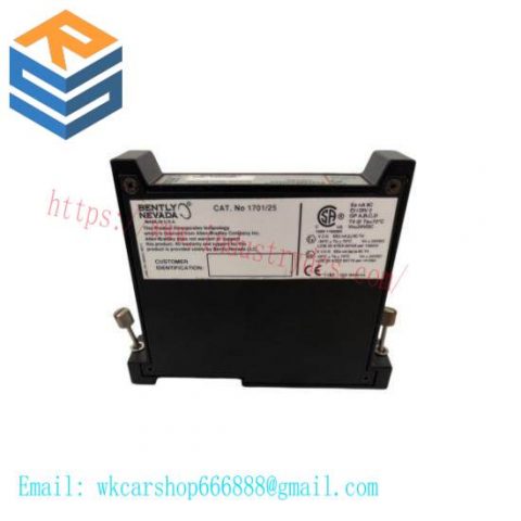 Bently Nevada 1701/25 FieldMonitor Seismic Input Monitor