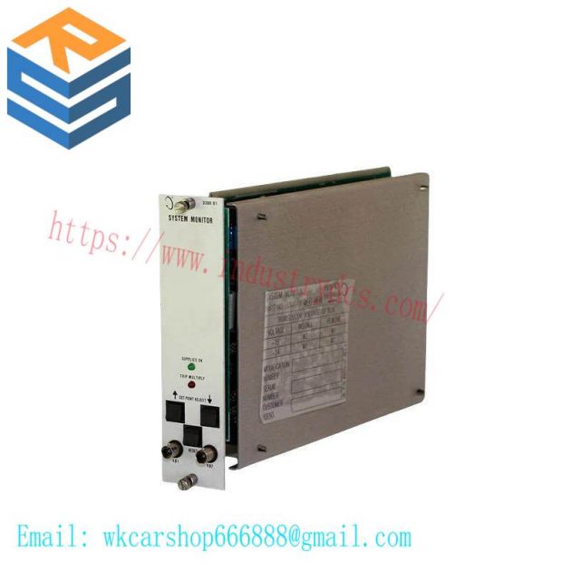 Bently Nevada 3300/16-15-01-03-00-00-02 Dual Vibration Monitor - Precision Monitoring Solution for Industrial Applications