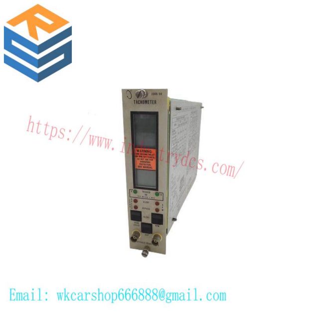 Bently Nevada 3300/50-02-01-00-00 Tachometer Module, Precision Industrial Control
