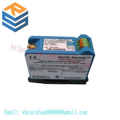 Bently Nevada 330180-X1-00 - Advanced Proximitor Sensor for Industrial Automation
