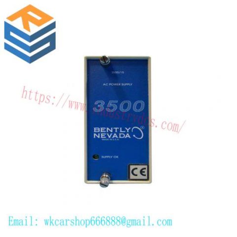 Bently Nevada 3500/15E AC Power Supply Module; Producer: bently-nevada