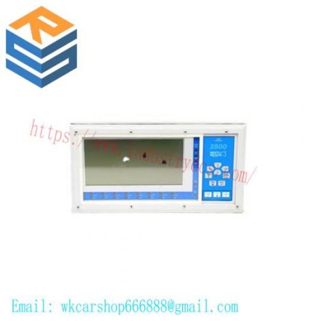 Bently Nevada 3500/93-05-00-02-00: Advanced Industrial Control System Display