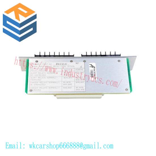 Bently Nevada 84152-01: Xducer I/O & Record Terminals Assembly
