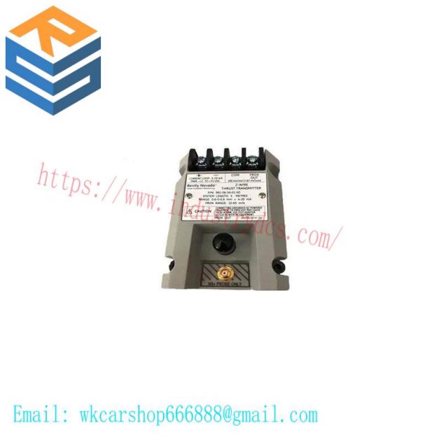 BENTLY NEVADA 991-01-XX-01-01 MOD:284318-01 Thrust Transmitter - Precision Measurement for Industrial Control Systems