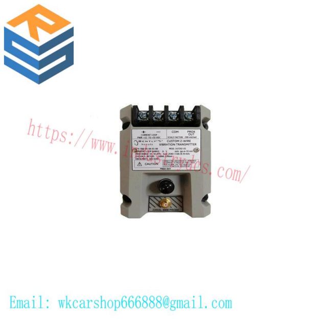 BENTLY NEVADA 991-05-50-01-00 Thrust Transmitter - Precision Motion Control Solutions