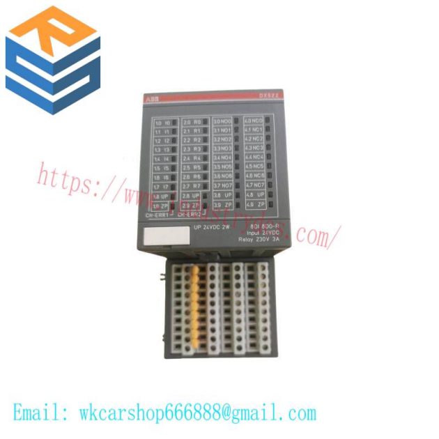 ABB DX522 - Digital I/O Module, 8DI, PLC Accessories