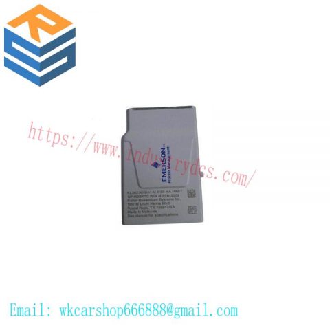 Emerson 12P4628X092 ANALOG INPUT: Industrial Grade Input Module
