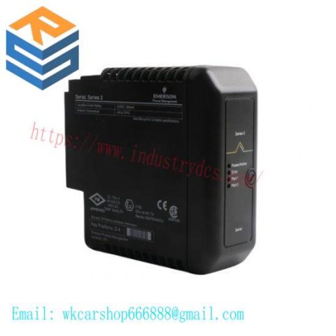 Emerson DeltaV VE4006P2 KJ3241X1BA1 12P2506X062 Redundant Serial Interface Card: Advanced Control for Industrial Automation