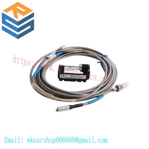 Emerson EPRO PR6423/010-030 CON021 Eddy Current Sensor - Precision Measurement for Industrial Control