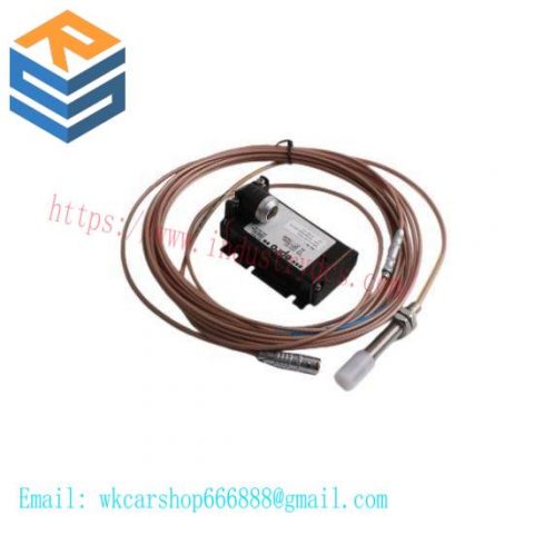 Emerson PR6423/002-020 CON021 8mm Eddy Current Sensor - Precision Measurement for Industrial Control Systems