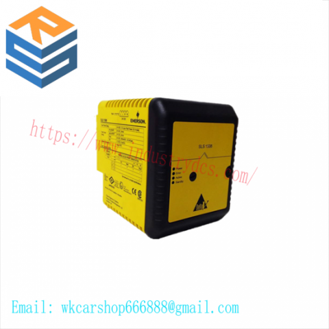 EMERSON PLC SLS1508 - High-Performance Logic Solver for Industrial Automation