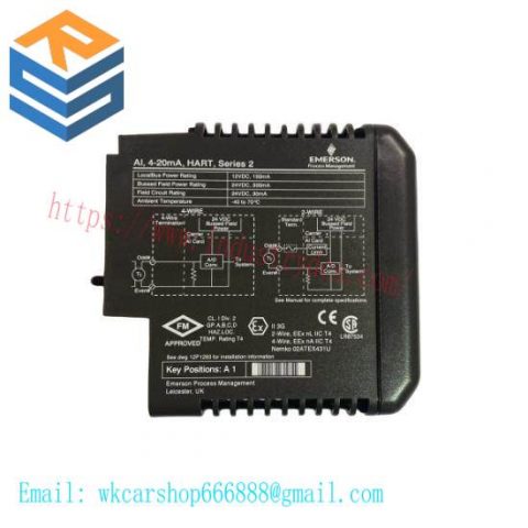 Emerson VE4003S2B2 DeltaV Analog Input Module