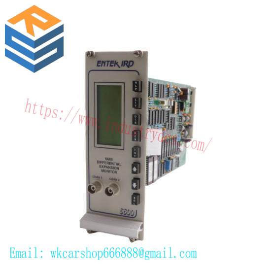 ENTEK IRD C6688, 6688, 6600 Differential Expansion Monitor Dual Channel