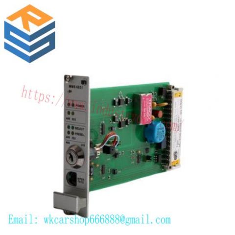 EPRO EMERSON MMS 6831 Interface Card, High-Performance PLC Module