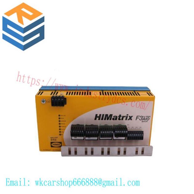 HIMA F3 AIO 8/4 01 F3AIO8/401: Safety-Related HIMatrix Controller