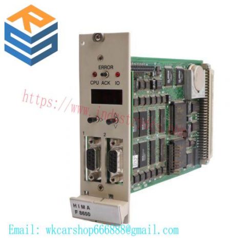 HIMA F8650 CPU Controller - Advanced Control Module for Industrial Automation