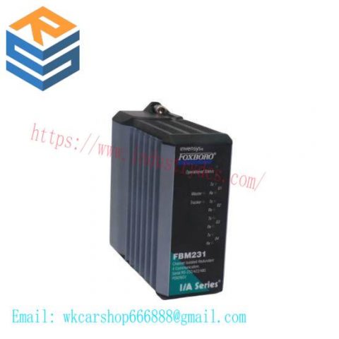 FOXBORO FBM231 P0926GV DCS CARD MODULE