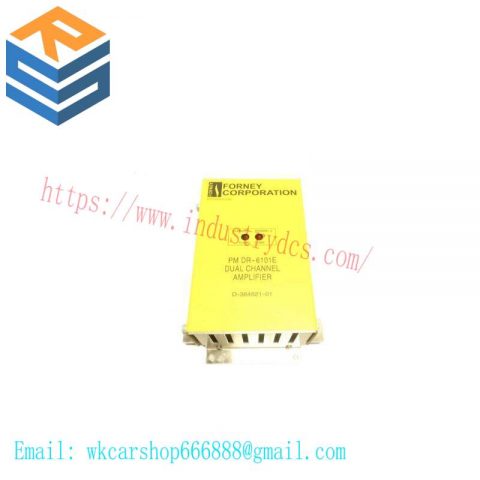 FORNEY RM DR6101E - Dual Range Flame Amplifier, Precision Engineered for Industrial Control