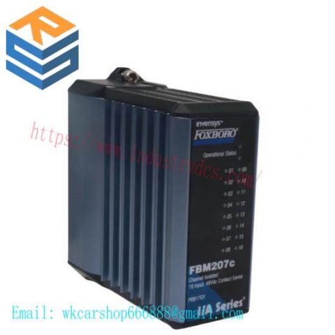 FOXBORO FBM207 P0914TD Control Module for Industrial Automation Systems