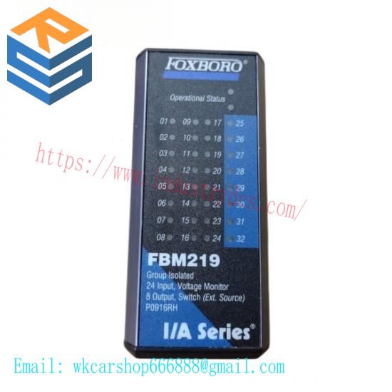FOXBORO FBM219 P0916RH - Precision Group Isolated 24 Input Voltage Monitor