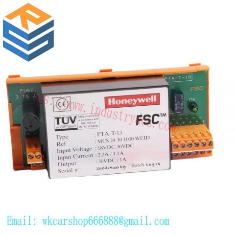 Honeywell FTA-T-15 Digital Input Module - Industrial Automation Solution, 200 Characters