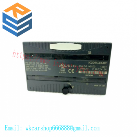 GE FANUC IC200ALG230F Analog Input Module - Advanced Control for Industrial Automation