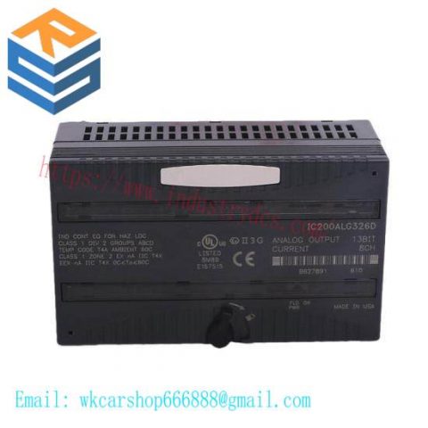 GE FANUC IC200ALG326B - Advanced Modular Control System