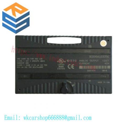 GE FANUC IC200ALG620 Analog Input I/O: Industrial Grade Precision Control