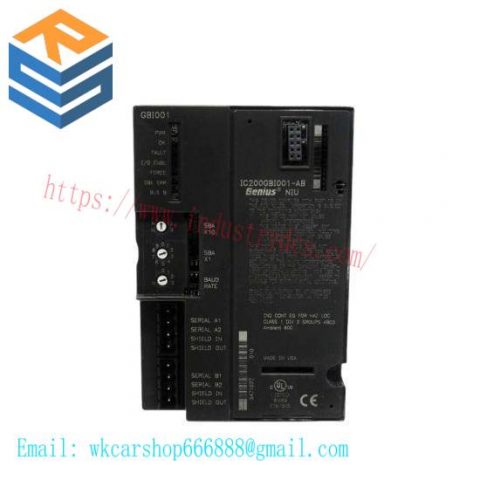GE FANUC IC200GBI001: High-Performance Control Module for Industrial Automation