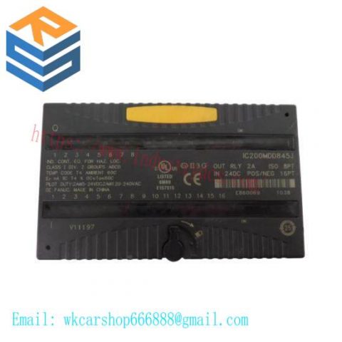 GE Fanuc IC200MDD845 Control Module, Advanced Industrial Automation Solutions