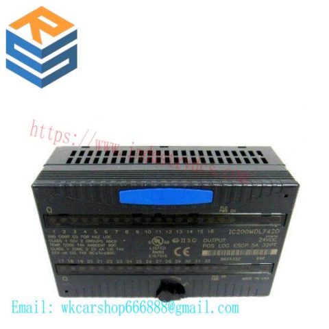 GE Fanuc IC200MDL742 - Versamax PLC, Advanced Industrial Control Solution
