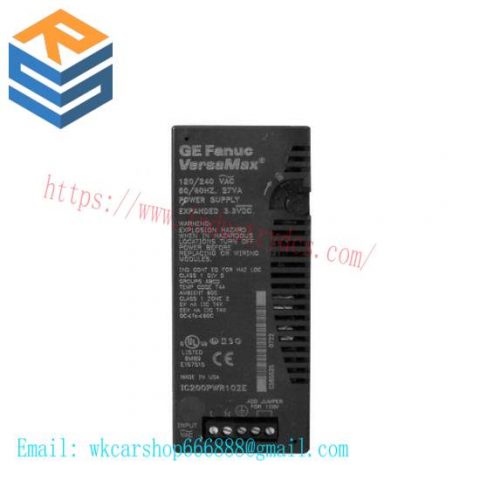 GE Fanuc IC200PWR321 Power Supply Module for Industrial Control Systems