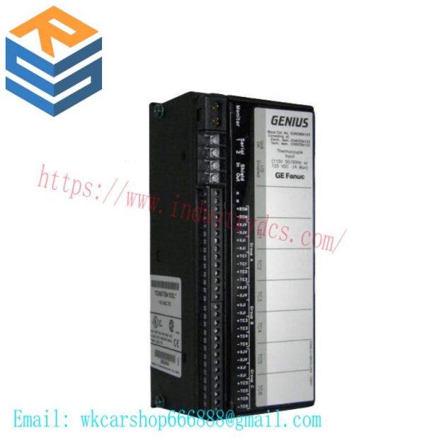 GE Fanuc IC660BBA021 Thermocouple Input Block for Industrial Control