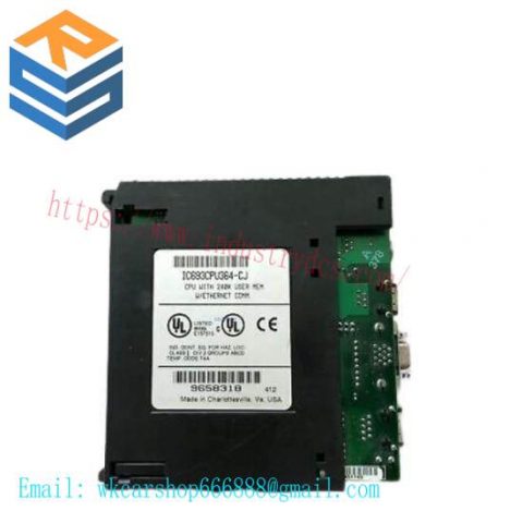 GE Fanuc IC693CPU364CJ - PAC Systems RX3i, High-Performance Modular Control Center