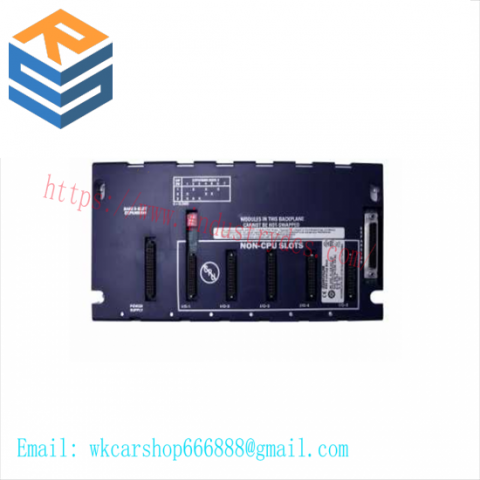 GE FANUC IC694CHS398: 5-Slot Serial Expansion Backplane, Advanced Industrial Control Module