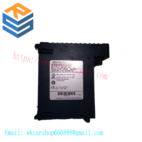 GE Fanuc IC694MDL930C - Modular Control Module for Advanced Process Automation