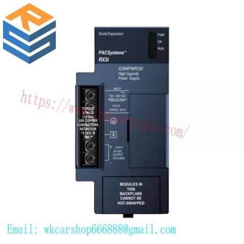 GE FANUC IC694PWR321 Power Supply, Precision Engineering for Industrial Control