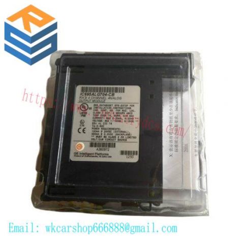 GE FANUC IC695ALG708-CB Analog Output Module: Advanced Control for Precision Manufacturing