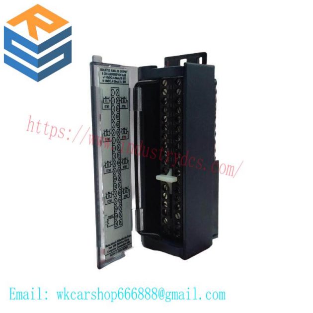 GE FANUC IC695ALG808 - 8-Channel Isolated Analog Output Module for Industrial Automation
