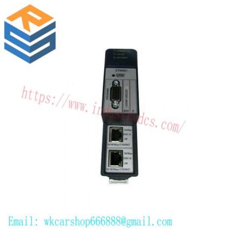 GE Fanuc IC695EMT001 Ethernet Interface Module: High-Speed Networking for Industrial Automation