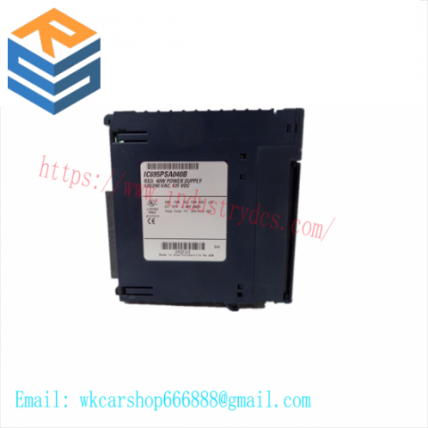 GE FANUC IC695PSA040B Power Supply Module, Industrial Control Solutions