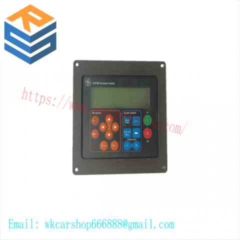 GE Fanuc IC752SPL013BB Excitation Control Panel