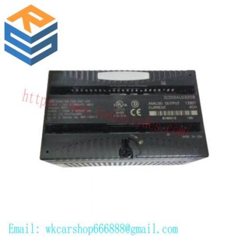 GE IC200ALG262G Analog Current Input Module; Manufacturer: GE-FANUC