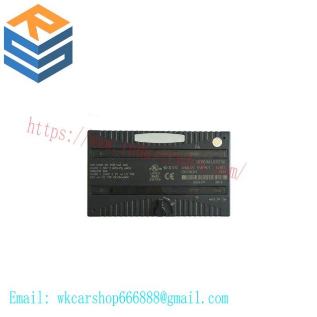 GE IC200ALG320: Advanced Output Module for Industrial Automation