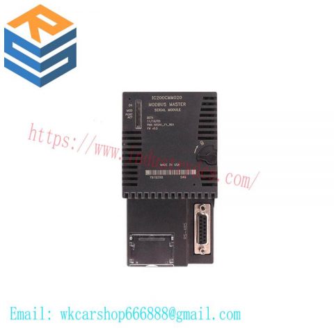 GE IC200CMM020 MODBUS MASTER MODULE: High-Performance Control in Industrial Automation